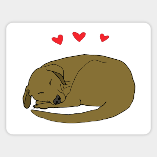 Dog Love Sticker